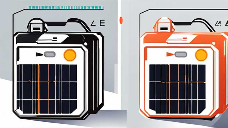 How to disassemble solar composite battery