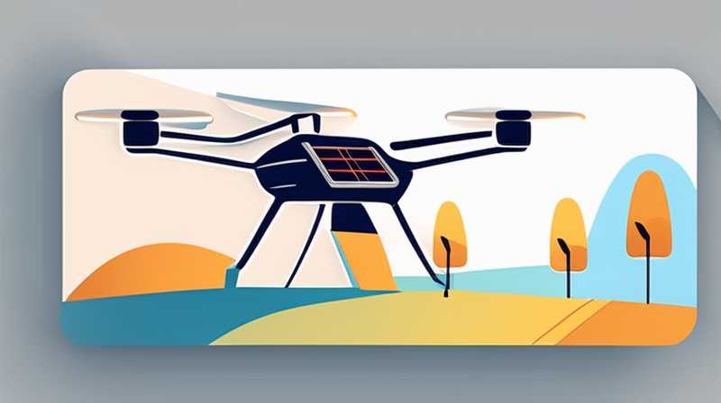 How to use solar powered smart drone