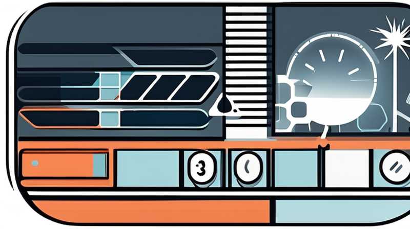 How to turn on the timer solar energy