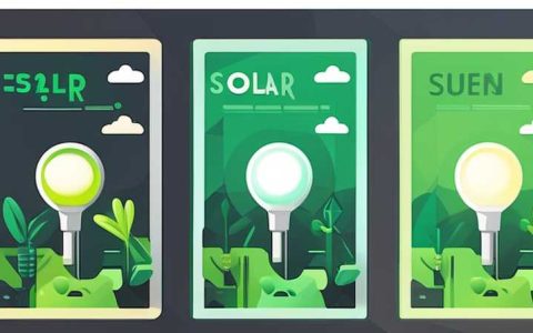 What does green solar light mean?