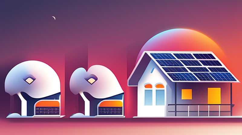 How many hours of solar energy is used per day on average?