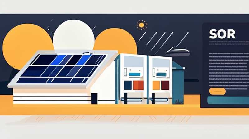 How to start a solar power station