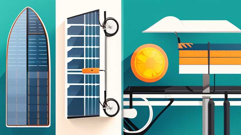 What are bicycle solar panels for?