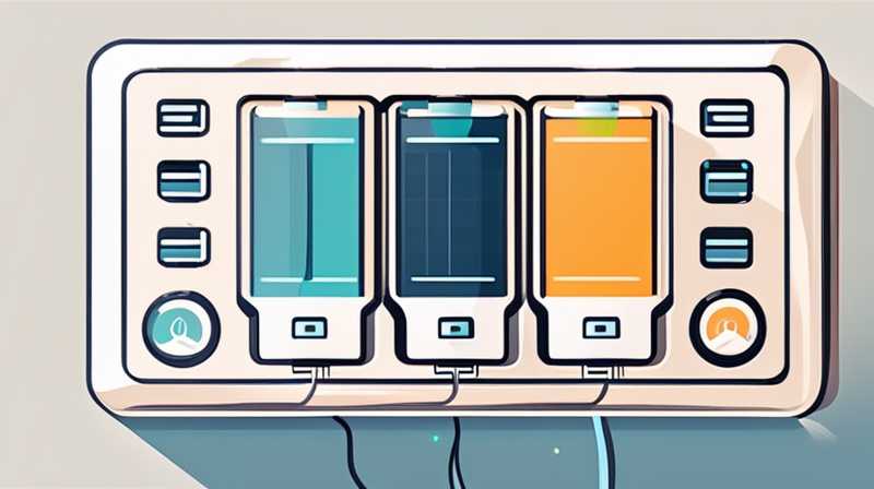 How many watts does solar charging power