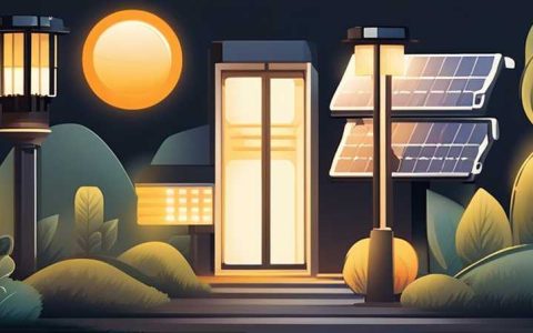 How to turn on solar outdoor garden lights