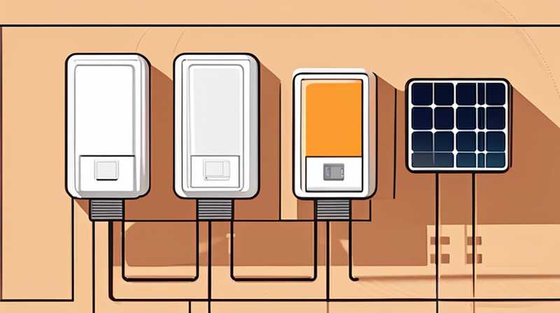 How to connect the inverter to the solar panel