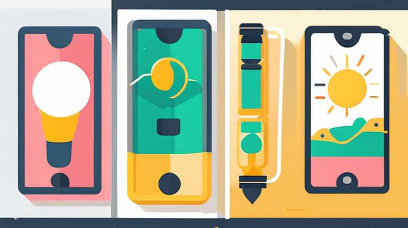 How to disassemble a solar vertical mobile light