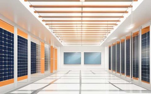 Does solar partition wall use electricity and how much does it cost?