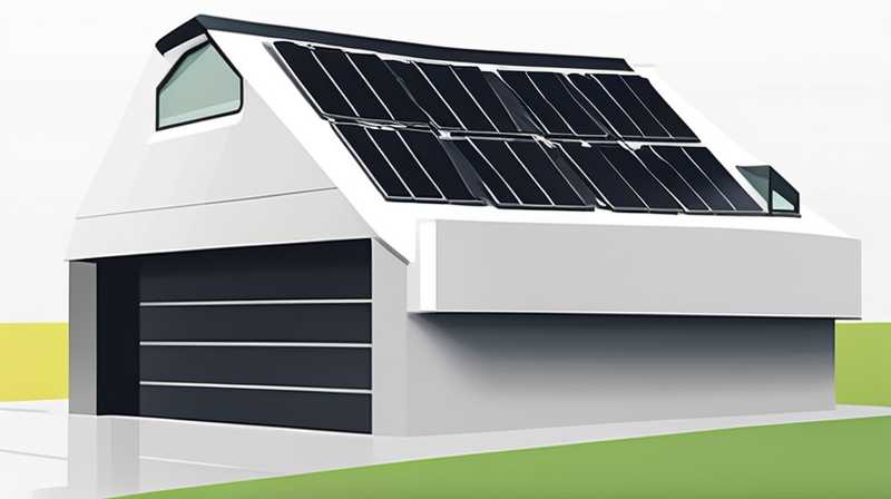 How to install the inclined roof solar street light