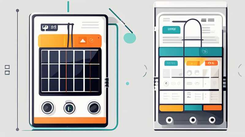 How to operate solar controller