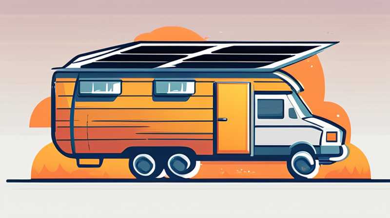 What types of solar panels are there for RVs?