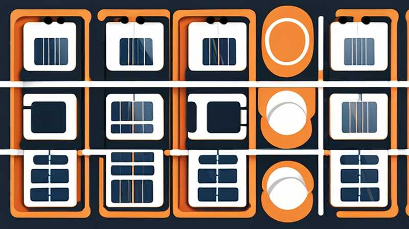 What is the grid on solar panels?