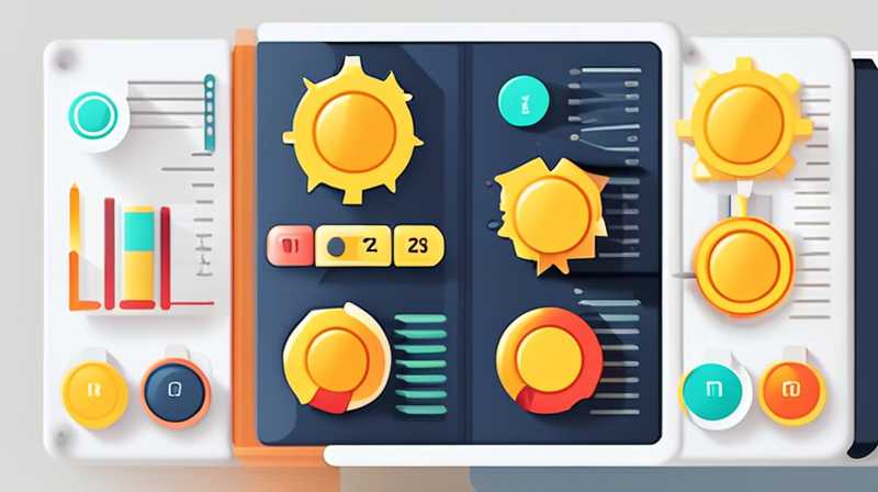 How to turn off the timing of the solar energy measuring and controlling instrument