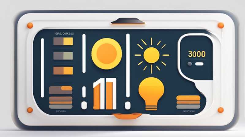 How many degrees does solar energy normally display?