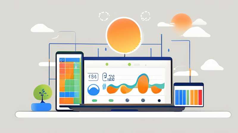 How to check and review solar energy monitoring