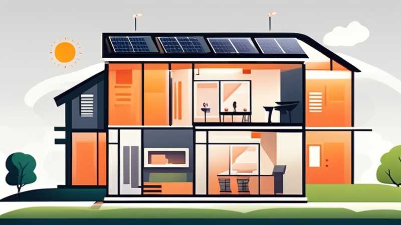 How to install solar energy in multi-storey houses