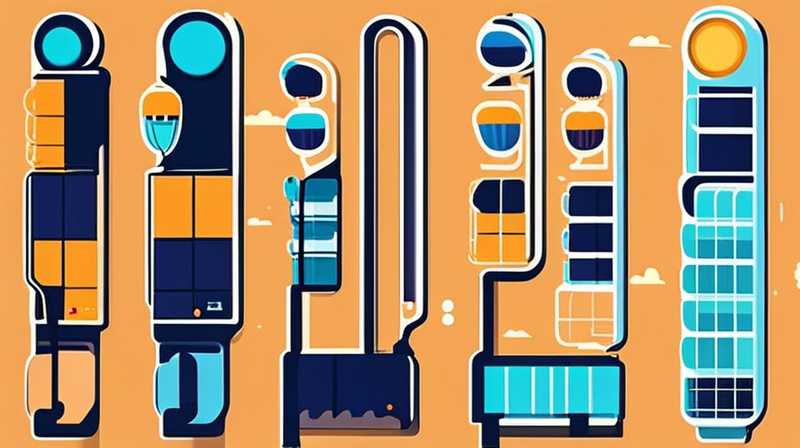 How to dismantle the solar light on the side of the street light