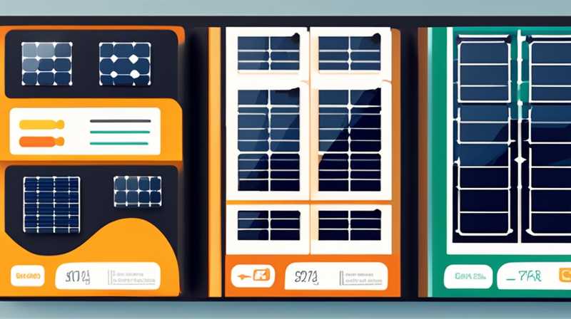 How to read the specifications of small solar panels