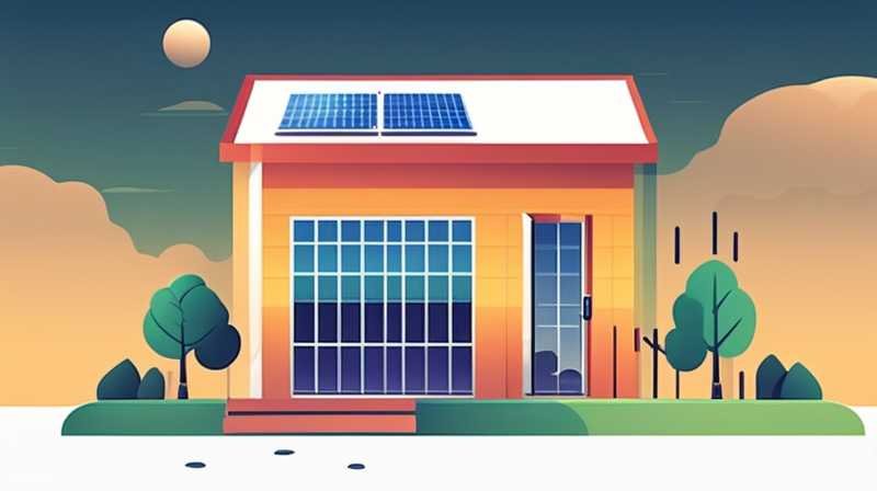 How to use solar energy in a newly bought house