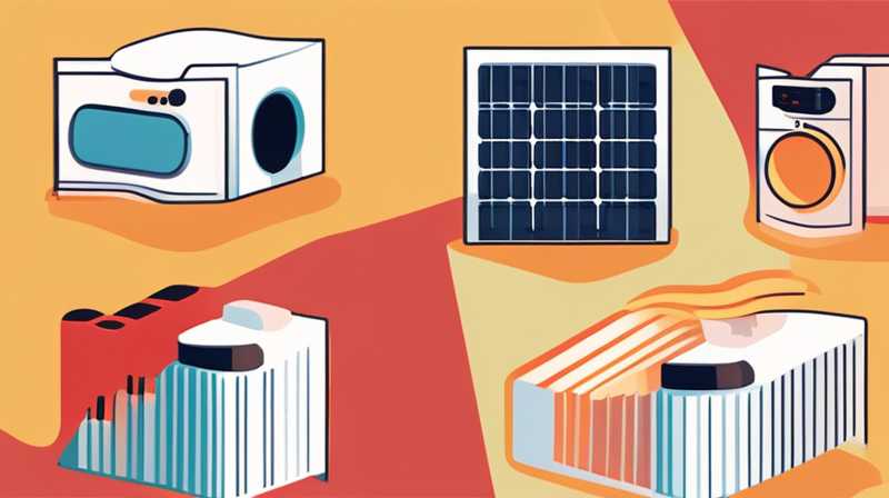 Cómo almacenar energía cuando los paneles solares generan electricidad