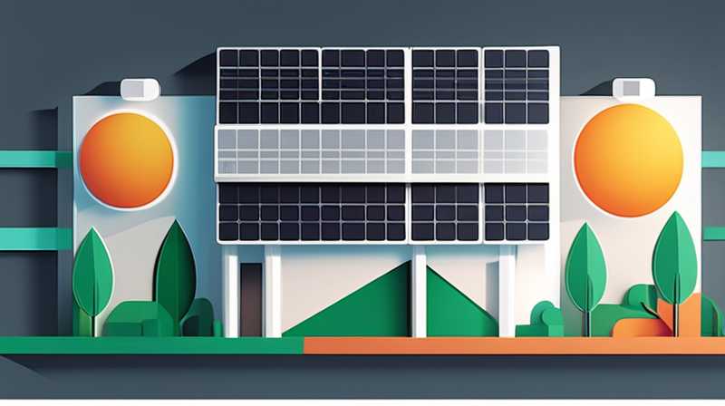 Why is it better to separate solar panels?