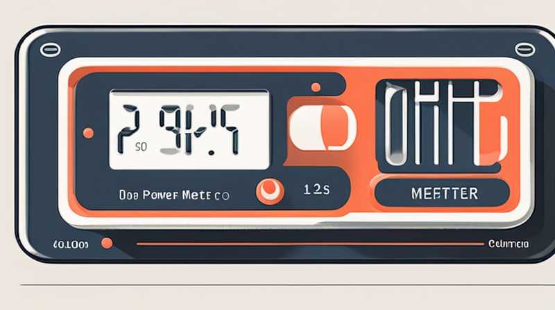 How about solar power meter