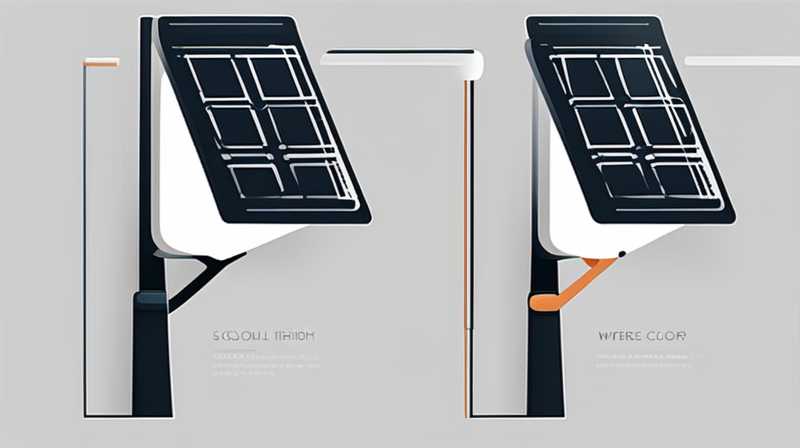 How to connect solar light wires to outdoor lights