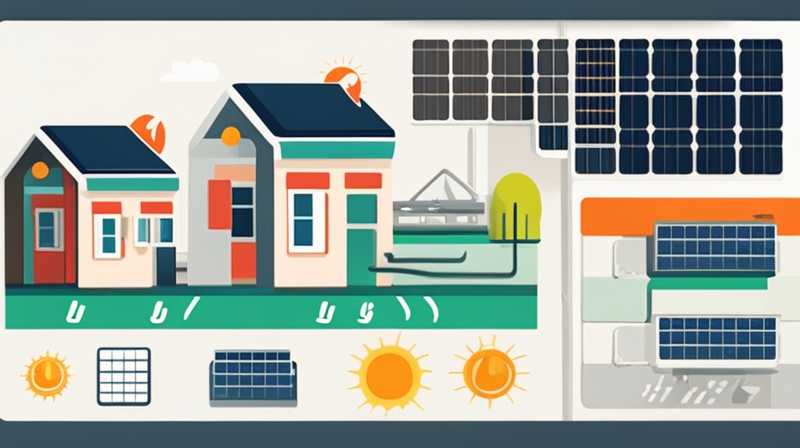 How to calculate the installed wattage of a solar power station