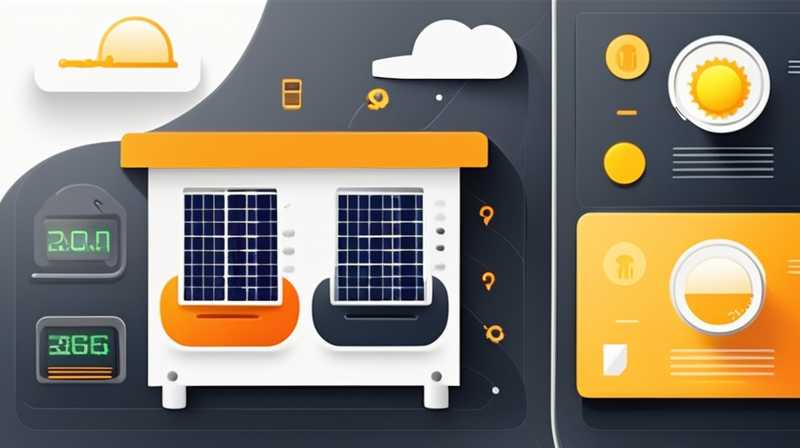 How much does solar power generation cost for 2 square meters?