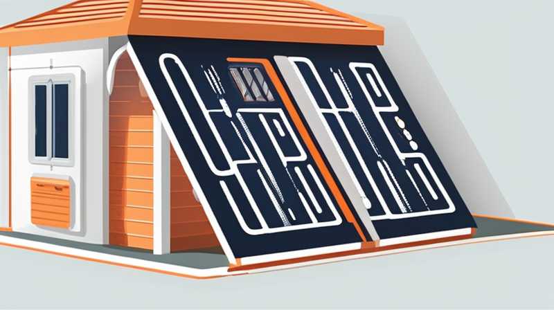 How to install solar energy on a shed