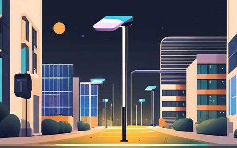 What are the 7m solar street lights?
