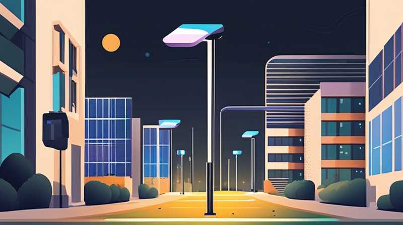 What are the 7m solar street lights?