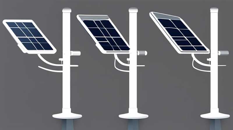 How to install an 8-meter solar light pole