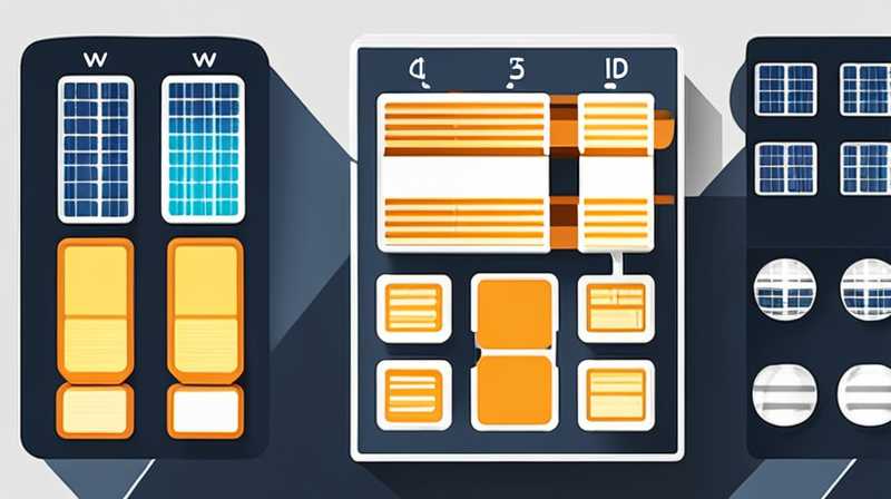 How many watts of solar photovoltaic are suitable