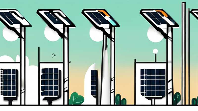 What are the benefits of installing solar street lights