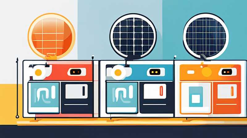 How much is one meter of solar power dedicated line?