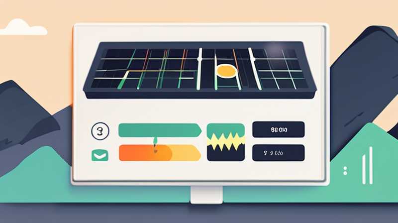 What is the voltage of solar power monitoring?