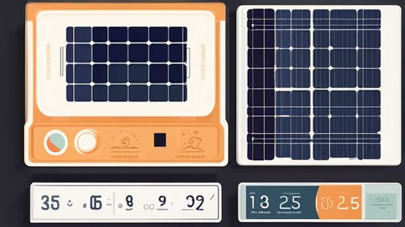 How to measure the solar frame