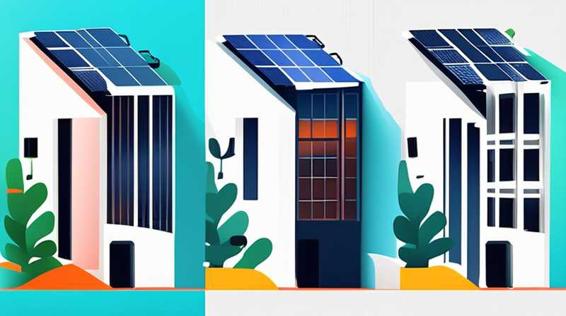 How to change the home solar power generation