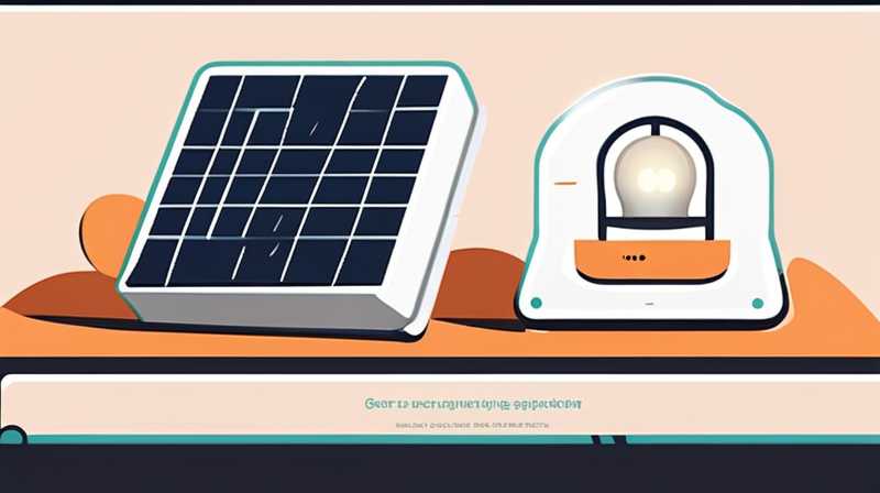 How to disassemble the new small solar light