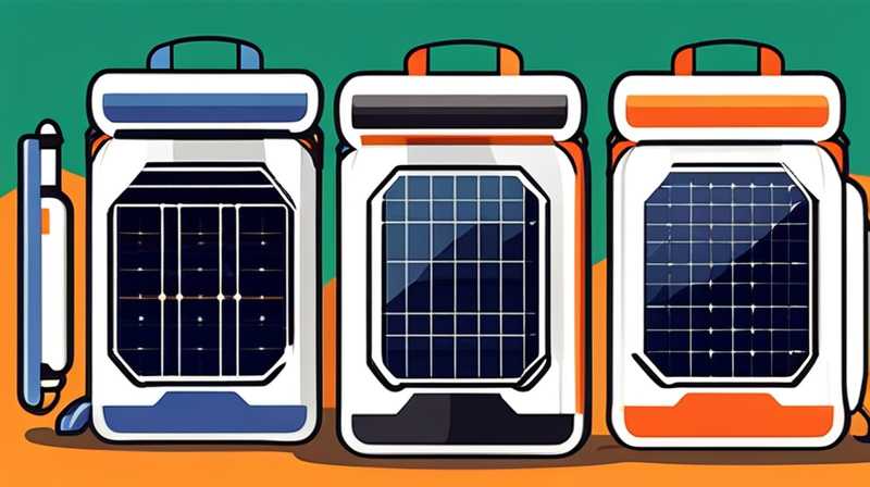 What solar backpack is good for business trips?