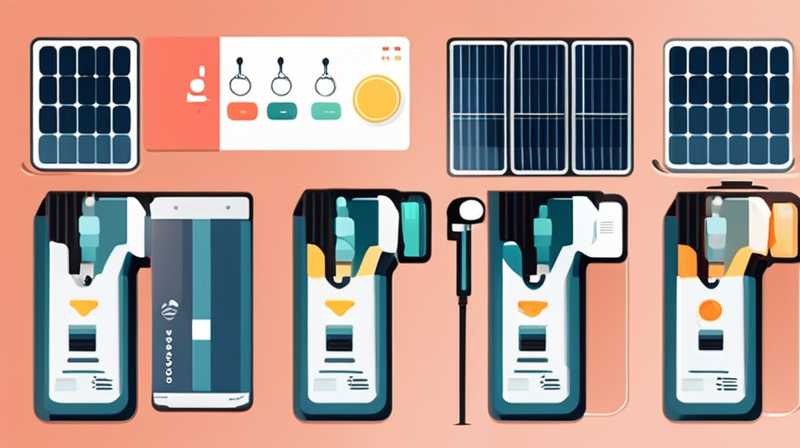 How many milliamps does a solar charging panel have?