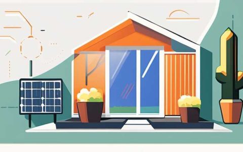 How to deal with enclosed solar energy in a small courtyard