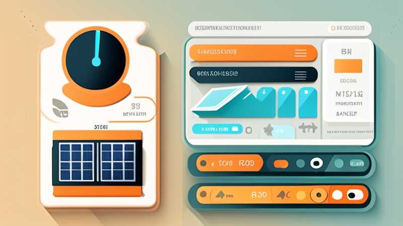 How to replace the solar energy measuring and controlling instrument if it is broken?