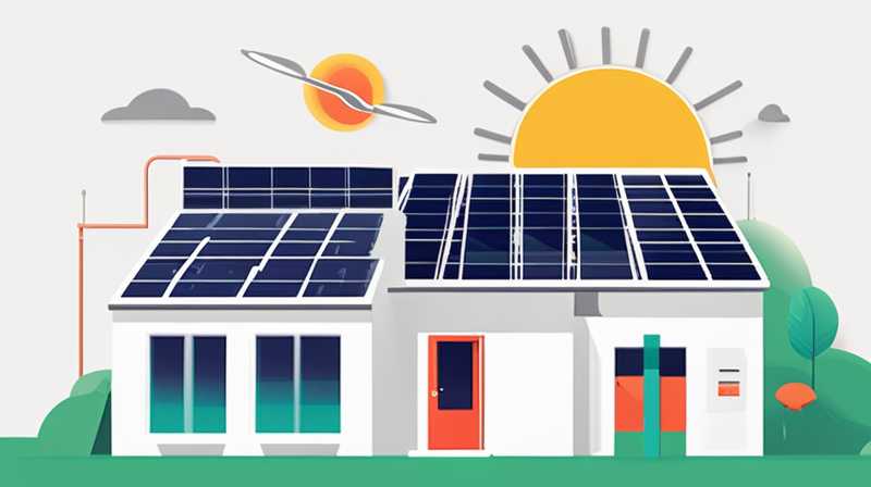 How much area does solar energy cover per kw?