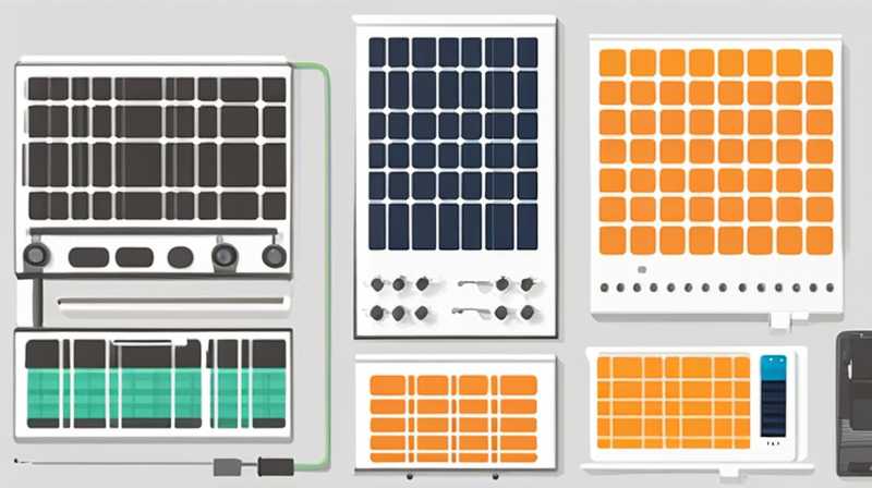 How to disassemble the power panel of the solar light