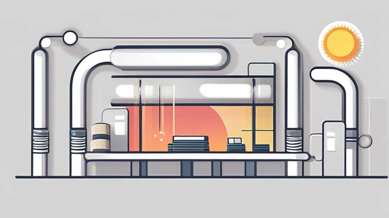 How to route indoor solar tubes