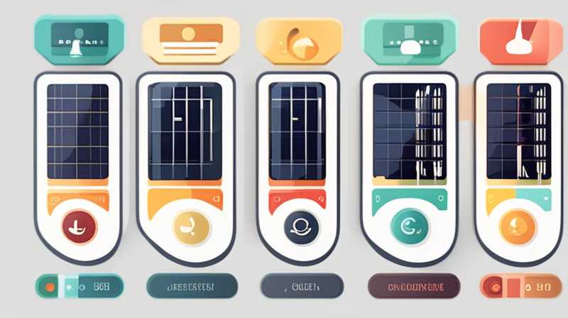 How to adjust the temperature control of solar instrument panel