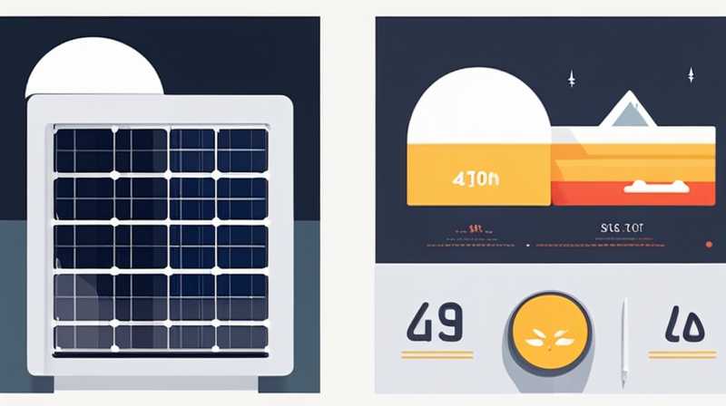 How much electricity can a 400w solar panel generate in winter