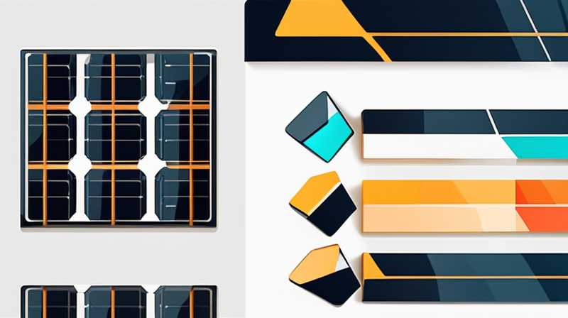 How to connect single crystal solar panels